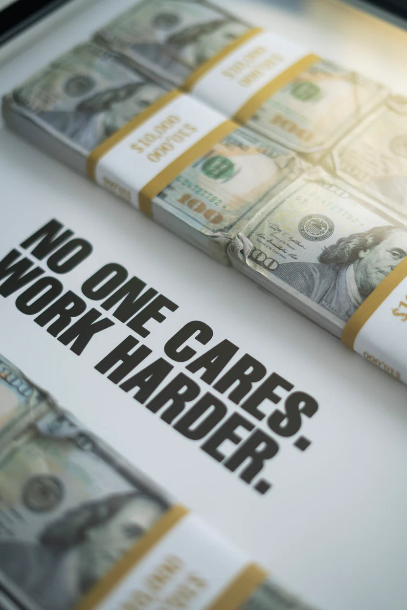 Work Harder DOLLAR Frame
