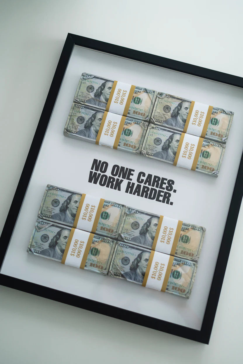 Work Harder DOLLAR Frame